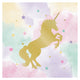 Unicorn Sparkle - Party Items - - Plate Cup Napkin Table cloth - Serves 8/16/32