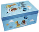 Baby Blue Keepsake Box with Lid- Baby Boy Gift Box