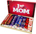 Mothers Day Chocolate Gift Box - with Milk Chocolate Neapolitan and Love Hearts