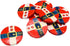 25 Pcs Santa Belt Milk Chocolate Coins - Festive Foil Wrapped Christmas Treats Ideal for Stockings