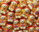 Christmas Chocolate Bears - 25 Pcs Milk Chocolate Wrapped in Gold Foil- Festive Treat for Kids & Adults
