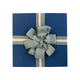 Premium Cream Blue Box With Grey Decorative Bow - Set of 3