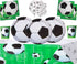 Football Party Supplies Childrens Birthday Tableware Football Theme Party Decorations Kit