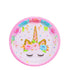 Unicorn Pink Party Paper Plates - 23cm- Pack of 16