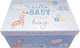 Baby Blue Keepsake Box with Lid- Baby Boy Gift Box