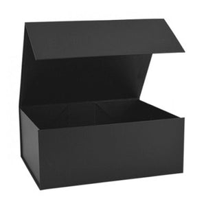 Magnetic Gift Box - Medium Size Rigid Box with Glossy Effect Perfect for Birthdays Wedding Valentines Day - Office Parties (28cm x 22cm x 11cm)