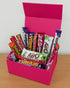 Excellent Variety of Yummy Chocolates in a Fabulous Shocking Pink Box