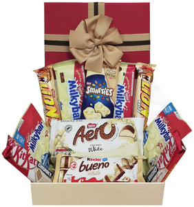 White Chocolate Bars Treat Box For Eveyone