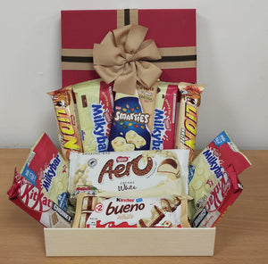 White Chocolate Bars Treat Box For Eveyone